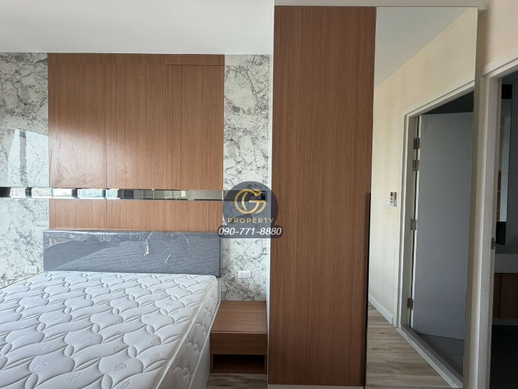 รูป ​ให้เช่า Plus Condo ศรีราชา 1 นอน 33 ตร.ม. ชั้น 17 [ห้องใหม่ไม่เคยปล่อยเช่า!] เพียง 9,000/เดือน - รูปที่ 7/15