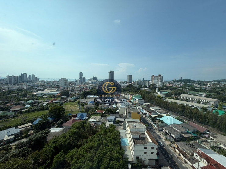รูป ​ให้เช่า Plus Condo ศรีราชา 1 นอน 33 ตร.ม. ชั้น 17 [ห้องใหม่ไม่เคยปล่อยเช่า!] เพียง 9,000/เดือน - รูปที่ 14/15