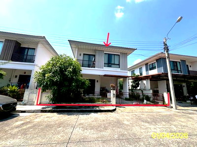 บ้านเดี่ยว นนทบุรี : บ้านเดี่ยว 41.5 ตร.วา โมดิ วิลล่า ปิ่นเกล้า-วงแหวน บางกรวย นนทบุรี 3.1M