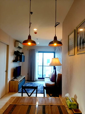 คอนโดให้เช่า : Life Asoke for RENT    -Size 55 sq.m   -32nd floor  -Corner room  -2 bedrooms and 2 bathrooms  -fully furnished with full electrical appliance set
