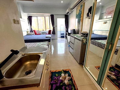 ขายคอนโด : Studio Condo for Sale Thiantong Condotel Jomtien Sea View