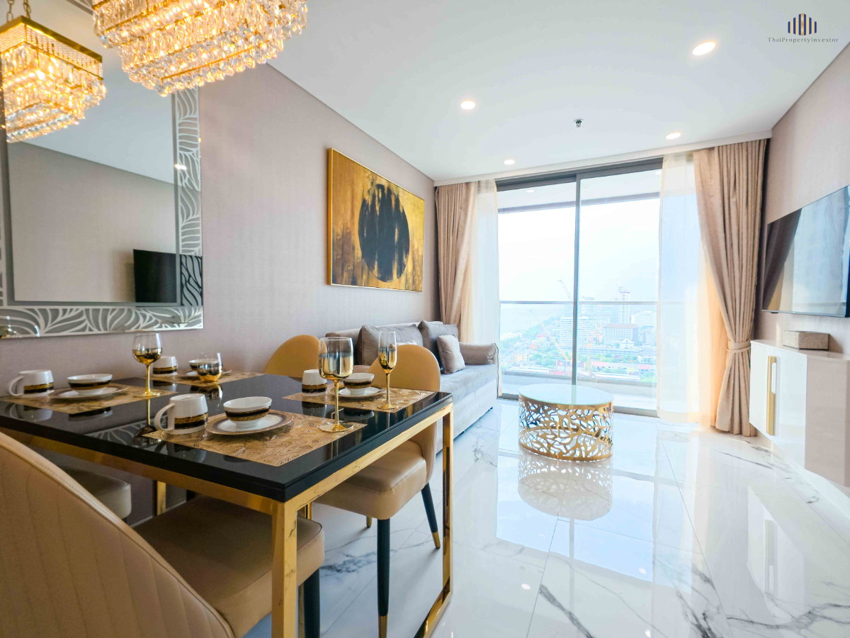 รูป วิวทะเลจากห้องนอน | Copacabana Beachfront Jomtien ถนนเลียบหาด ต.หนองปรือ อ.บางละมุง จ.ชลบุรี | #TPI-3323 - รูปที่ 7/19