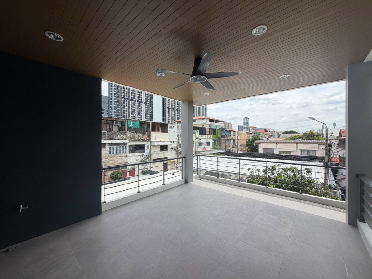 รูป ให้เช่าบ้านเดี่ยว 3 ชั้น รีโนเวทใหม่ พร้อมอยู่ ติด MRT บางโพ - รูปที่ 10/16