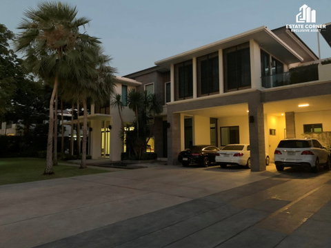 Luxury Detached House for Sale – Ladawan Rattanathibet 1 Rai 21 sq.w. 600 sq.m. Bedrooms: 5 Bathrooms: 6