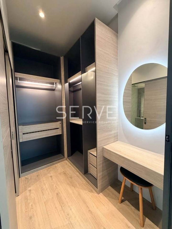 รูป 🔥ห้องกว้าง 1นอน มีอ่างอาบน้ำ ตกแต่งหรู วิวดี เฟอร์แน่นมาก พร้อมเข้าอยู่ คอนโดใหม่ทำเลดีมาก ใกล้ MRT พหลโยธิน  @ The Crest Park Residences - รูปที่ 3/8