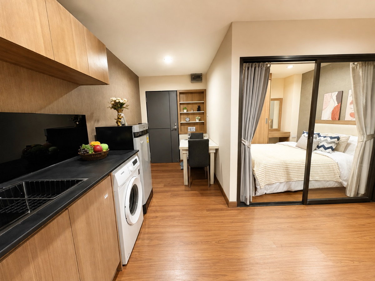 รูป ขายด่วน Condo เชียงใหม่ ทำเลดีใกล้สนามบิน  - รูปที่ 4/9