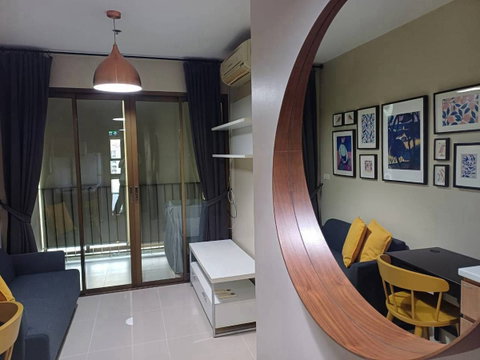 Condo for Rent Ideo Mix Sukhumvit 103 1 Bed 30 sqm Floor 15 Near BTS Udom Suk Fully Furnished Ready to Move ฿13,000/month