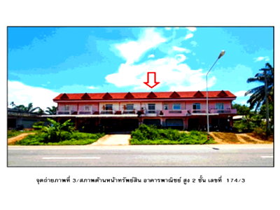 อาคารพาณิชย์ พนม สุราษฎร์ธานี : ที่ดินพร้อมสิ่งปลูกสร้าง 21.3 ตร.วา พนม สุราษฎร์ธานี 900,000