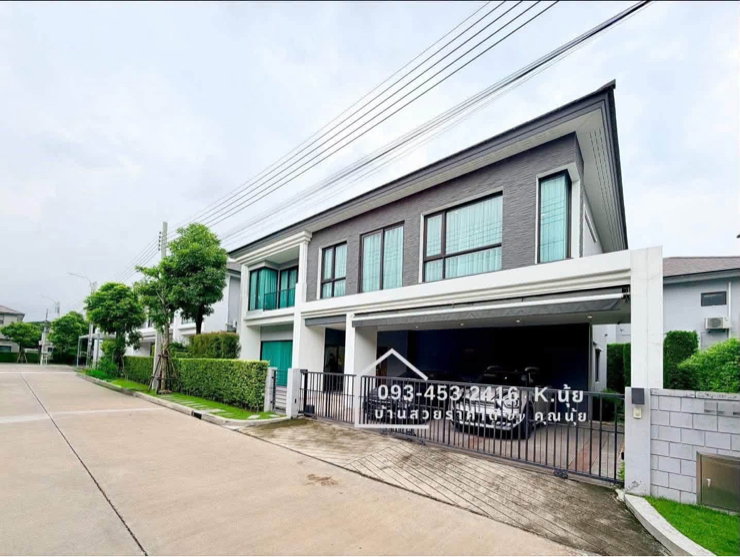 รูป 💎เพียง 12.9 ล้าน🔥🔥บ้านหรู น้ำไม่ท่วมค่ะ 💯💎 🔴ซื้อมา 16 ล้าน*ขายเพียง 12.9 ล้าน พร้อมอยู่‼️  📍วงแหวนกาญจนาฯ-รามอินทรา [The City รามอินทรา2 ] - รูปที่ 40/41