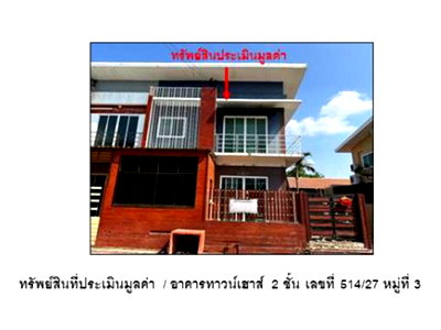 Townhouses for sale Lopburi : TOWN HOUSE 29 Sq.w. Chai Badan Lopburi for 1.4M