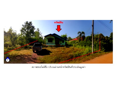 บ้านเดี่ยว สกลนคร : ที่ดินพร้อมสิ่งปลูกสร้าง 198.4 ตร.วา วานรนิวาส สกลนคร 497,000