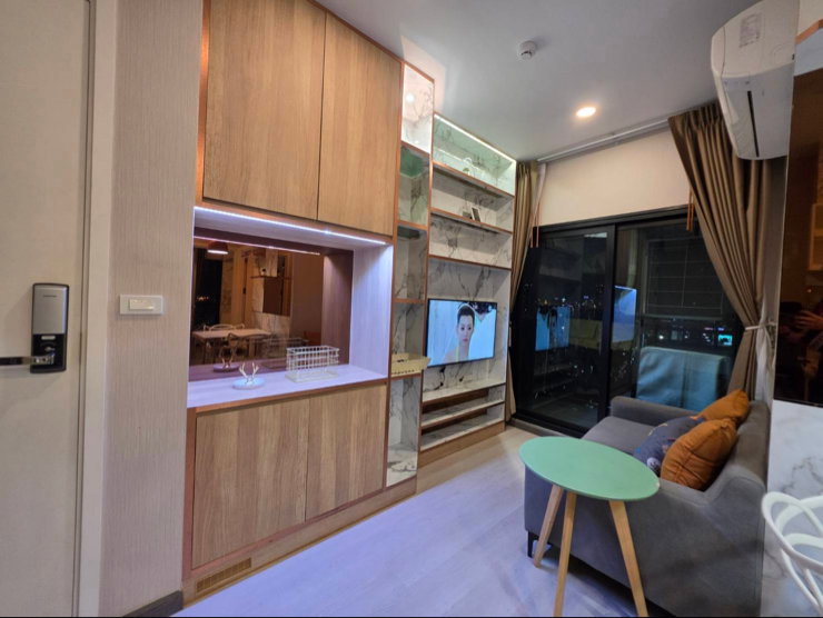 รูป เช่า! The Tree Sukhumvit 71-Ekamai | 2 Bed ชั้นสูง 20+ เฟอร์ครบ Built-in สวย | 22,000 บาท/เดือน | Line : @goodyield - รูปที่ 5/8