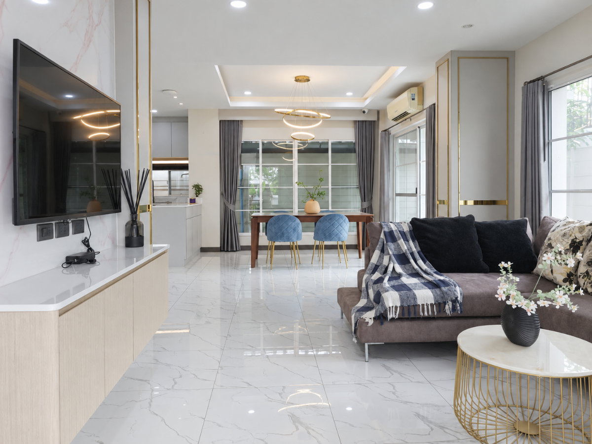 รูป ให้เช่าบ้านเดี่ยวรีโนเวทใหม่ นันทวัน สาทร–ราชพฤกษ์ 3 ห้องนอน 222 ตร.ม. 70,000 บาท/เดือน ว่าง 1 ม.ค. 2570 - รูปที่ 2/14