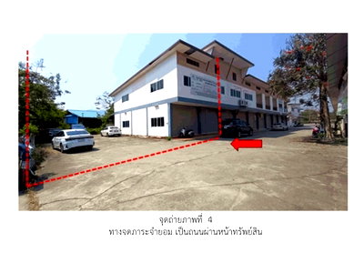 อาคารพาณิชย์ บ้านโฮ่ง ลำพูน : ที่ดินพร้อมสิ่งปลูกสร้าง 89.5 ตร.วา บ้านโฮ่ง ลำพูน 2.5M