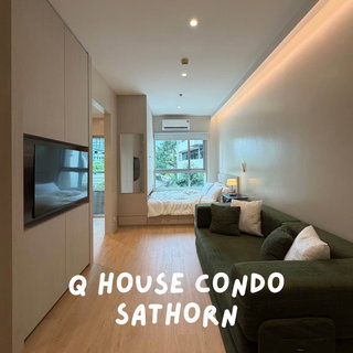 รูปภาพ Best Price ‼️ให้เช่า Q House Sathorn ห้องสวยมาก ราคาพิเศษสุดๆ ตกแต่งเฟอร์ครบ พร้อมเข้าอยู่ ✨DS4270 | Line @Dstay