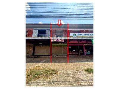 Shophouses for sale Kalasin : SHOP HOUSE 20 Sq.w. Yang Talat Kalasin for 1.6M