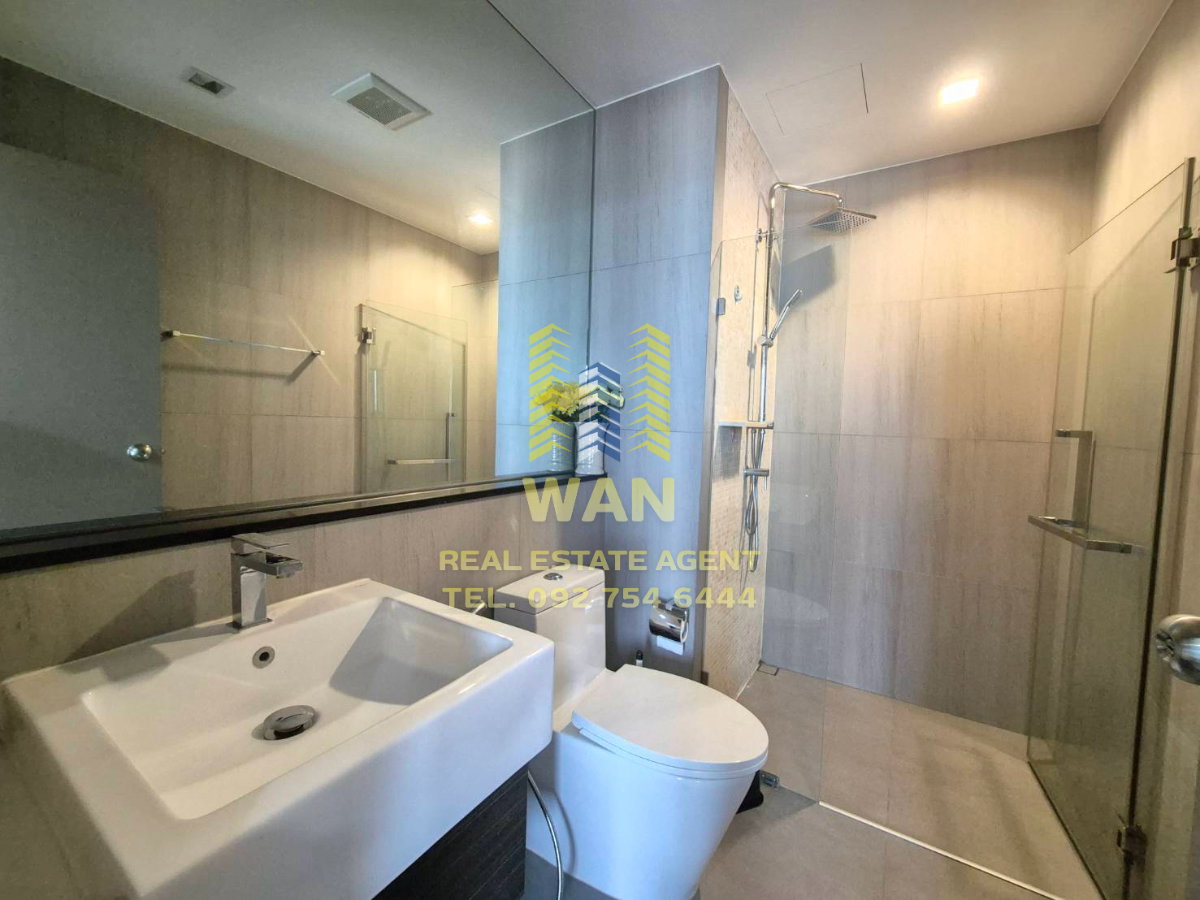 รูป ให้เช่า The politan aqua ชั้น 36 ขนาด 30 ตร.ม. วิวแม่น้ำ เกาะเกร็ด เฟอร์นิเจอร์เครื่องใช้ไฟฟ้าครบพร้อมอยู่ - รูปที่ 11/14