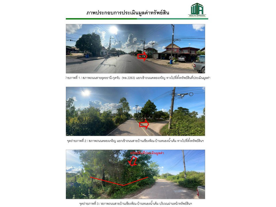 รูป ที่ดินพร้อมสิ่งปลูกสร้าง 514 ตร.วา เมืองอุดรธานี อุดรธานี 1.4M - รูปที่ 2/5