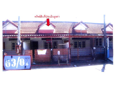 TOWN HOUSE 21.5 Sq.w. Muang Uttaradit Uttaradit for 349,000