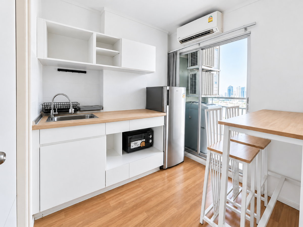 picture For Sale: Lumpini Park Rama 9 – Ratchada | 1BR on 23rd Floor | Open City View | THB 1.98M - 4/8