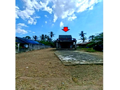 ที่ดิน คลองท่อม กระบี่ : ที่ดินพร้อมสิ่งปลูกสร้าง 218 ตร.วา คลองท่อม กระบี่ 837,000