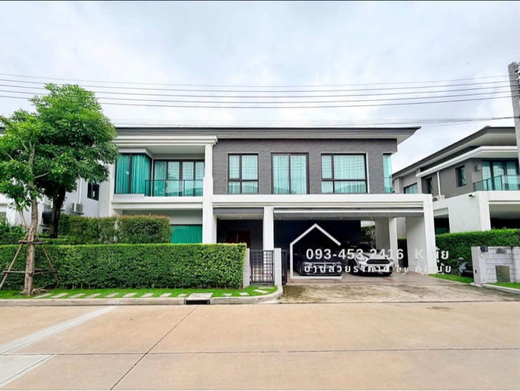 รูป 💎เพียง 12.9 ล้าน🔥🔥บ้านหรู น้ำไม่ท่วมค่ะ 💯💎 🔴ซื้อมา 16 ล้าน*ขายเพียง 12.9 ล้าน พร้อมอยู่‼️  📍วงแหวนกาญจนาฯ-รามอินทรา [The City รามอินทรา2 ] - รูปที่ 41/41