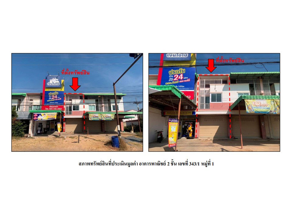 picture SHOP HOUSE 22 Sq.w. Huai Thap Than Si Sa Ket for 1.9M - 5/7