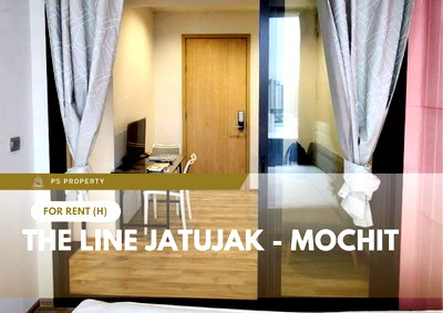 Condos for rent : For Rent 📍 THE LINE Jatujak - Mochit 📍 Fully furnished and equipped with appliances; near BTS Chatuchak.