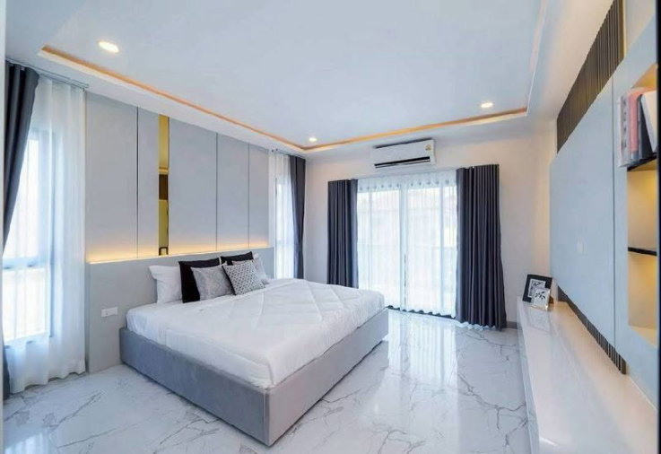 รูป ให้เช่า บ้านเดี่ยวปาร์ครุ่งเรือง (5 ห้องนอน & 5 ห้องน้ำ) - รูปที่ 13/14