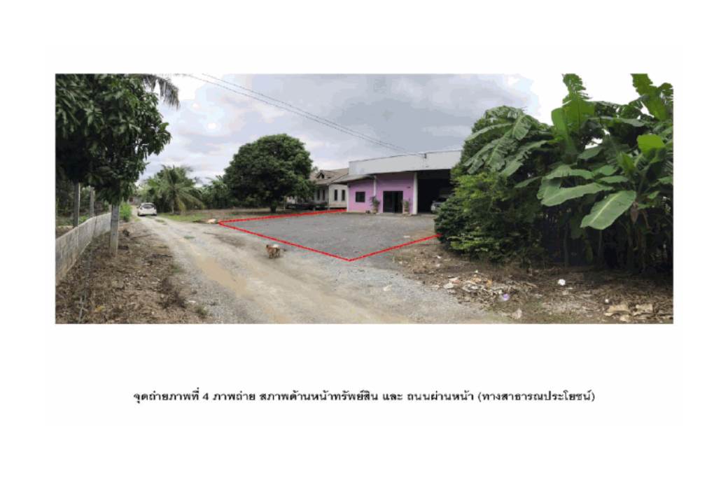 รูป ที่ดินพร้อมสิ่งปลูกสร้าง 100 ตร.วา พนมทวน กาญจนบุรี 528,000 - รูปที่ 4/7