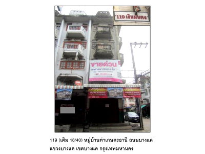 Land for sale MRT Lak Song  : LAND 16.6 Sq.w. Bang Khae Bangkok for 5.7M