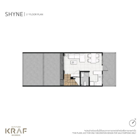 รูป ปล่อยเช่าทาวน์โฮม Kraf Bangna บ้านหรู น่าอยู่ - รูปที่ 22/23