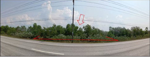 LAND 270.6 Sq.w. Tak Bai Narathiwat for 335,000