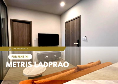 คอนโดให้เช่า : ให้เช่า 🔥 METRIS Ladprao 🔥 Pet Friendly เฟอร์นิเจอร์ และ เครื่องใช้ไฟฟ้าครบ ใกล้ BTS ห้าแยกลาดพร้าว