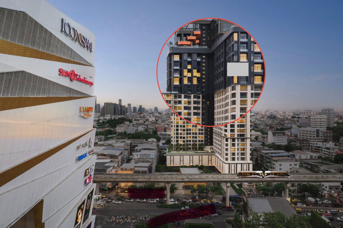 รูป ขายดาวน์คอนโด 2 ชั้น RHYTHM เจริญนคร ไอคอนิค ชั้น 24 ทำเลดี เดินทางสะดวก ใกล้ ไอคอนสยาม - รูปที่ 6/13