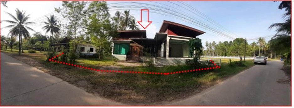 รูป ที่ดินพร้อมสิ่งปลูกสร้าง 316 ตร.วา เมืองชุมพร ชุมพร 2.9M - รูปที่ 1/5