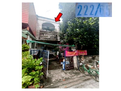 ขายทาวน์โฮม : ที่ดินพร้อมสิ่งปลูกสร้าง 56 ตร.วา ลภาวัน 1 บางบัวทอง นนทบุรี 1.1M