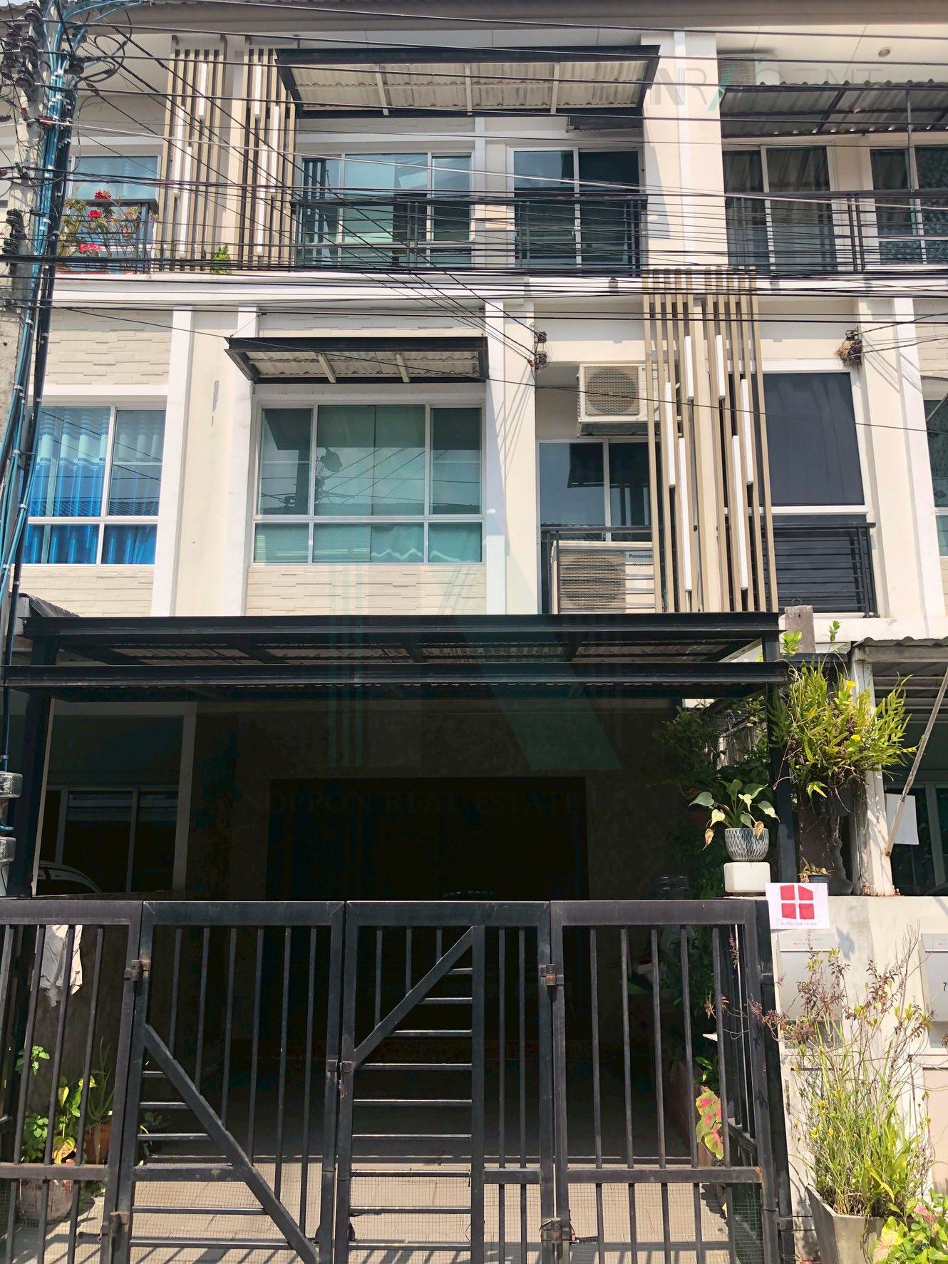 ขายทาวน์โฮม 3 ห้องนอน 150 ตร.ม. 18 ตร.ว. เดอะแพลนท์ ซิตี้ นวมินทร์