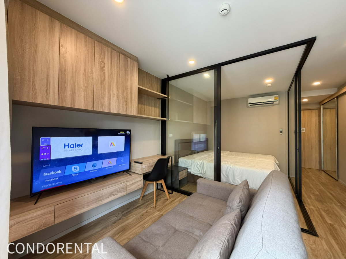 รูป Blossom Condo @ Sathorn - Charoenrat ห้องสวย ราคาดี สอบถามเพิ่มเติมได้ที่ Line @condorental - รูปที่ 5/15