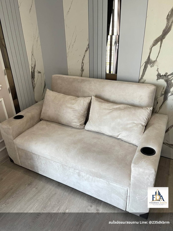 รูป FD-084788✨ ให้เช่าด่วน! Altitude Unicorn สาทร - ท่าพระ 1 ห้องนอน ห้องมุม ติด Skywalk BTS ตลาดพล - รูปที่ 4/6