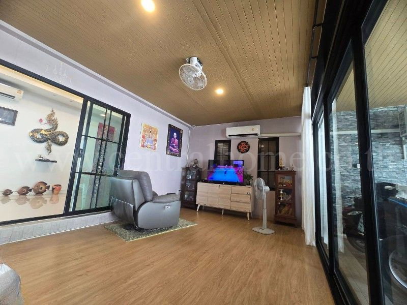 รูป บ้านเดี่ยว ชั้นเดียว 91 ตรว. สไตล์นอร์ดิก (Nordic House Style) สวยหรู ร่มรื่น กว้างขวาง พร้อมเข้าอยู่ได้ทันที - รูปที่ 3/17