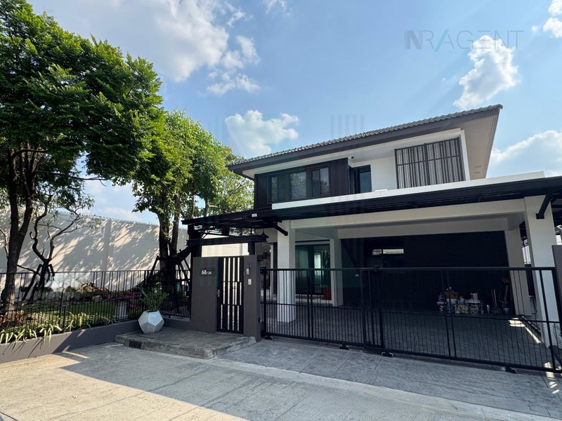 บ้านเดี่ยวให้เช่า : 📌 ให้เช่าบ้านเดี่ยว 2 ชั้น มัณฑนา บางนา กม.7 4 ห้องนอน 3 ห้องน้ำ