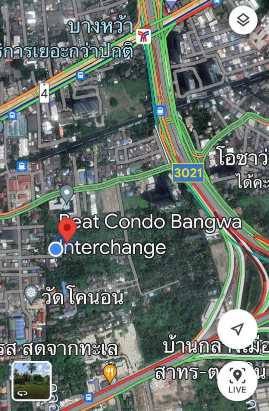 รูป ขายที่ดินทำเลทอง! แปลงใหญ่ 2 ไร่เศษ (ซ.เทอดไท 59 แยก 3) ใกล้รถไฟฟ้า BTS/MRT บางหว้า - รูปที่ 6/14