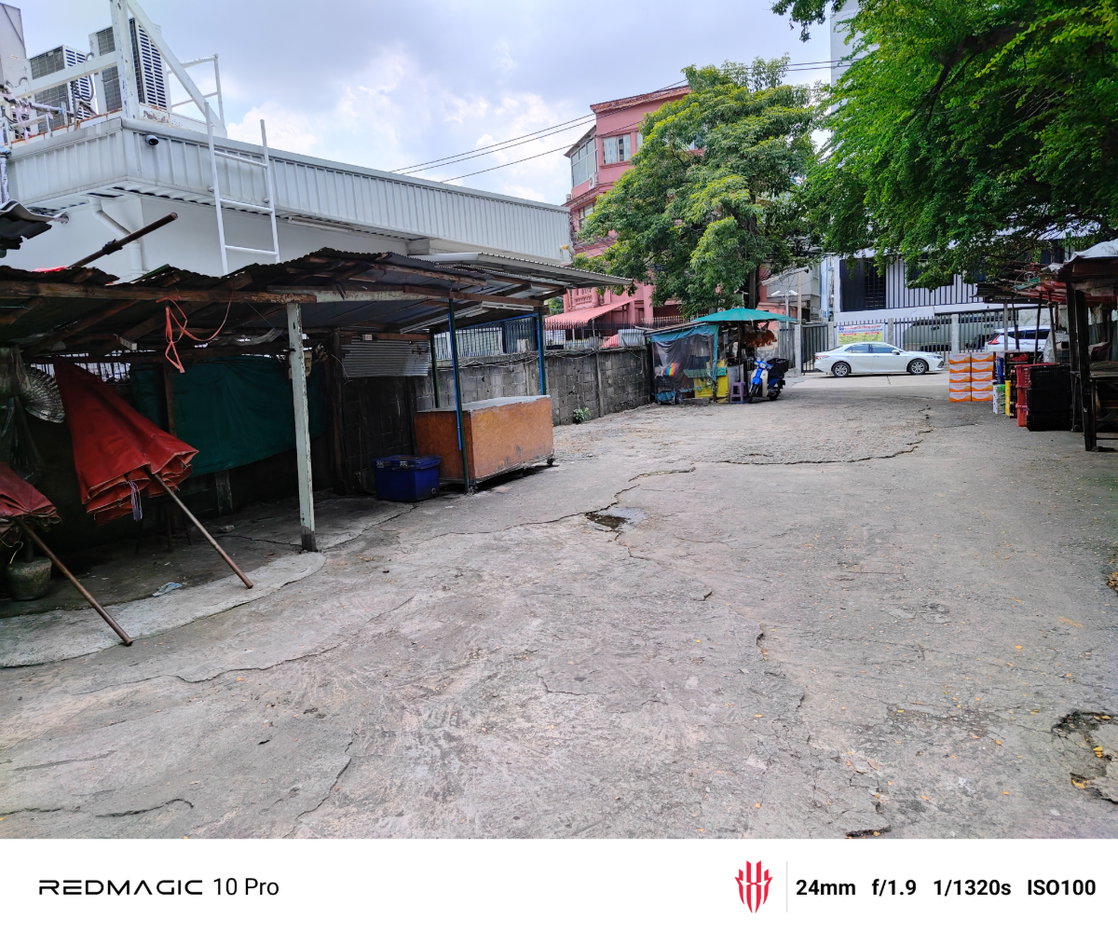 รูป  ที่ดินเปล่าด้านหลังสถานีบริการน้ำมัน พื้นที่ประมาณ 600 ตร.ม. - รูปที่ 4/9