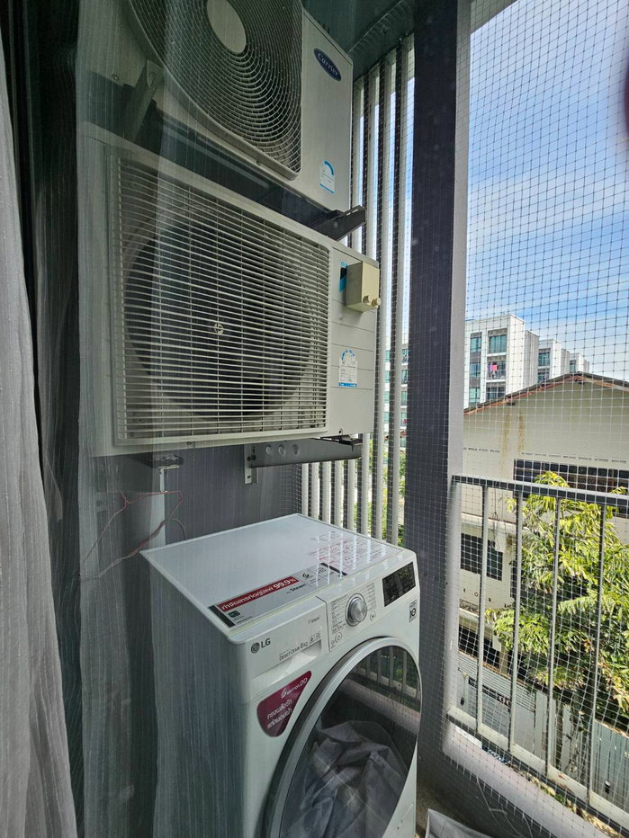 รูป ให้เช่า Free wifi ห้องสวย Voque Place Sukhumvit 107 ใกล้รถไฟฟ้า เพียง 350 เมตร เดิน 5 นาทีถึง bts แบริ่ง (Lineid: nokenos) - รูปที่ 9/11