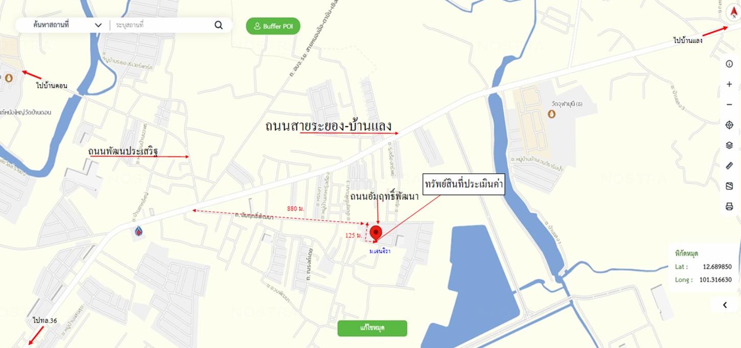 รูป บ้านเดี่ยว 62.4 ตร.วา เมืองระยอง ระยอง 2.4M - รูปที่ 14/15