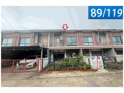 ที่ดินพร้อมสิ่งปลูกสร้าง 20.7 ตร.วา บ้านพฤกษา ไพร์ม ลาดกระบัง-สุวรรณภูมิ 2 บางเสาธง สมุทรปราการ 1.8M