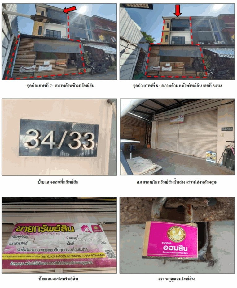 picture SHOP HOUSE 33.7 Sq.w. Thung Khru Bangkok for 3.3M - 3/6