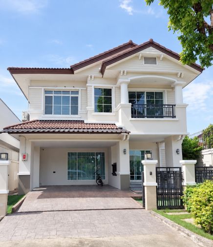 3-bed house for rent, 222 sqm, 70.2 sq wah, Ladawan - Baan Nantawan Sathorn - Ratchaphruk