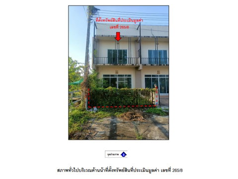 TOWN HOUSE 23.1 Sq.w. Muang Phatthalung Phatthalung for 1.8M